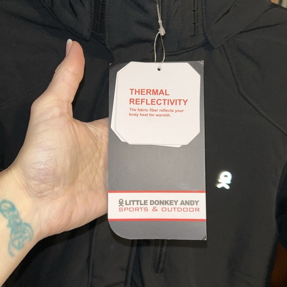 NWT Little Donkey Andy Water repellent snow/ski outdoor fleece lined jacket - Picture 10 of 16